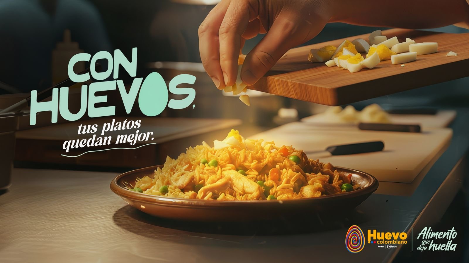 Con huevos queda mejor
